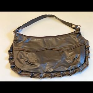 Faux leather purse